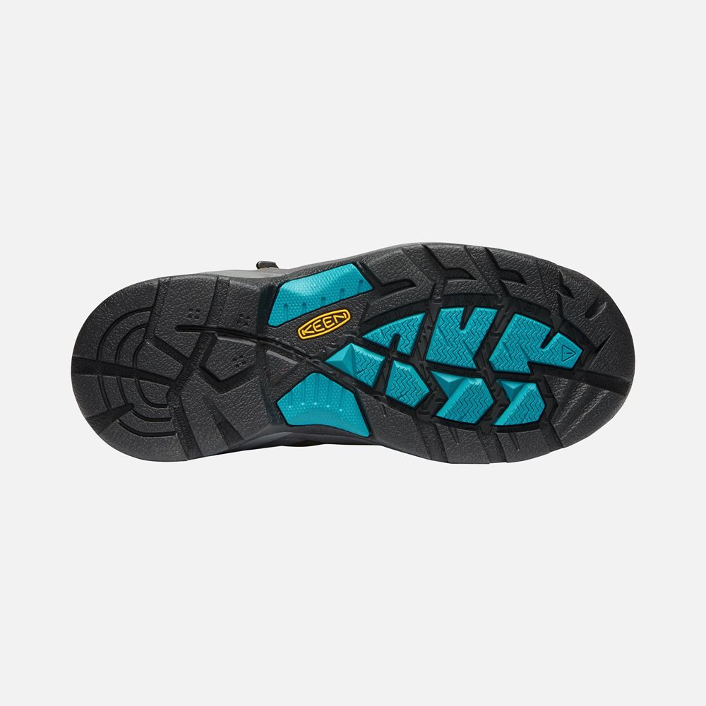 Keen Arbetskängor Dam Svarta Bruna - Detroit Xt Waterproof (Steel Toe) - 240398GRU